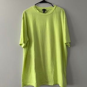 XL Neon Green Forever 21 T-Shirt
